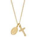 Gold over Sterling Silver Miraculous