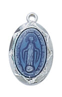 Sterling Silver Miraculous Pendant