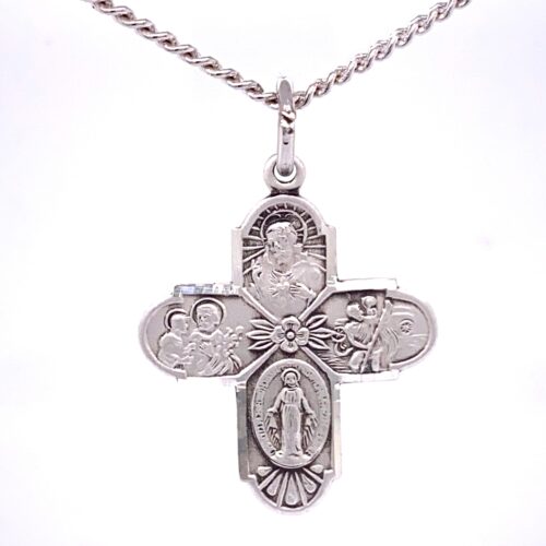 Sterling Silver 4-way Pendant