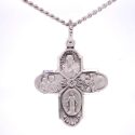 Sterling Silver 4-way Pendant
