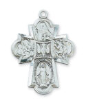 Sterling Silver 4-way Pendant
