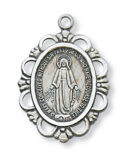 Sterling Silver Miraculous Pendant