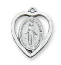 Sterling Silver Miraculous Pendant