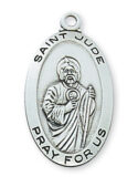 Sterling Silver St. Jude Pendant