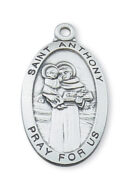 Sterling Silver St. Anthony Pendant