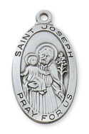 Sterling Silver St. Joseph Pendant
