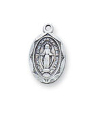 Sterling Miraculous Baby Pendant Boxed