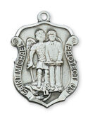 Sterling Silver St. Michael Pendant