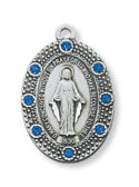 Sterling Silver Miraculous Pendant