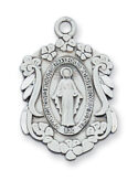 Sterling Silver Miraculous Pendant