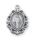 Sterling Miraculous Baby Pendant Boxed