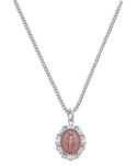 Sterling Pink Miraculous Baby Pendant Boxed