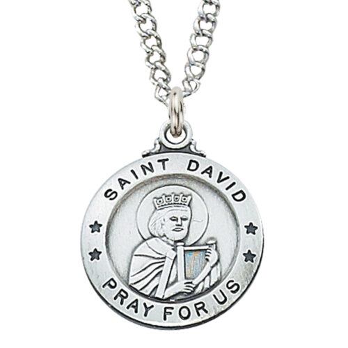 Sterling Silver St. David Pendant