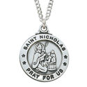 Sterling silver St. Nicholas Pendant