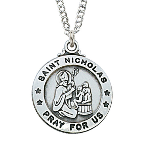 Sterling silver St. Nicholas Pendant