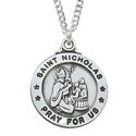 Sterling silver St. Nicholas Pendant