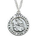 Sterling Silver St. Peregrine Pendant