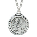 Sterling Silver St. Thomas More Pendant