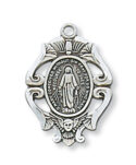 Sterling Silver Miraculous Pendant