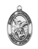 Sterling Silver St. Michael Pendant