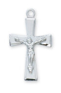 Sterling Silver Crucifix Pendant