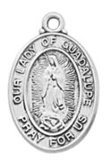 Sterling Guadalupe Baby Pendant Boxed