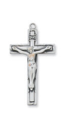 Sterling Silver Crucifix Pendant