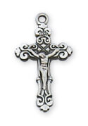 Sterling Silver Crucifix Pendant