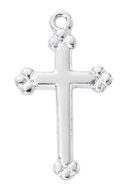 Sterling Silver Cross Boxed