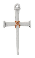Sterling Silver Nail Cross boxed