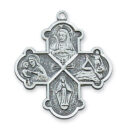 Sterling Silver 4-way Pendant Boxed