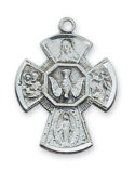 Sterling Silver 4-way Pendant Boxed