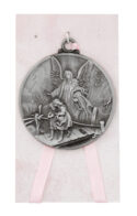 Guardian Angel Crib Medal Carded