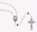 PEARL WITH CAPPED CERAMIC O.F. ROSARY